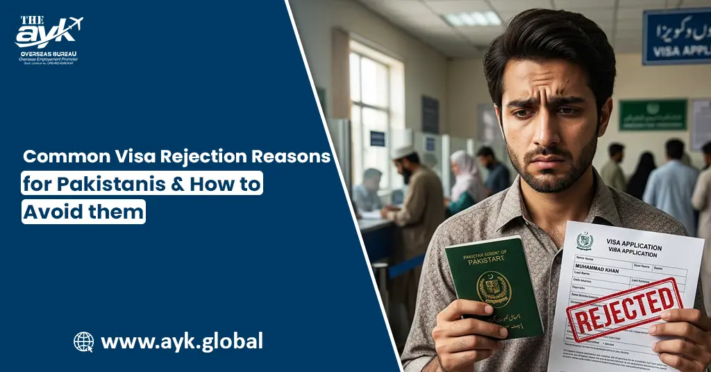 Common Visa Rejection Reasons for Pakistanis & How to Avoid Them